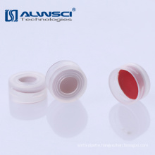 ALWSCI 11mm PE Snap cap white ptfe septa with snow shape